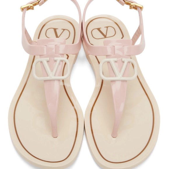 VALENTINO PINK JELLY SANDALS STRAP 36 - Picture 10 of 14